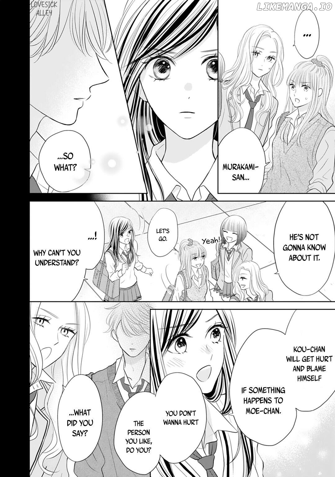 Senpai wa, Ijiwaru ni Tsuki Chapter 15 - page 17