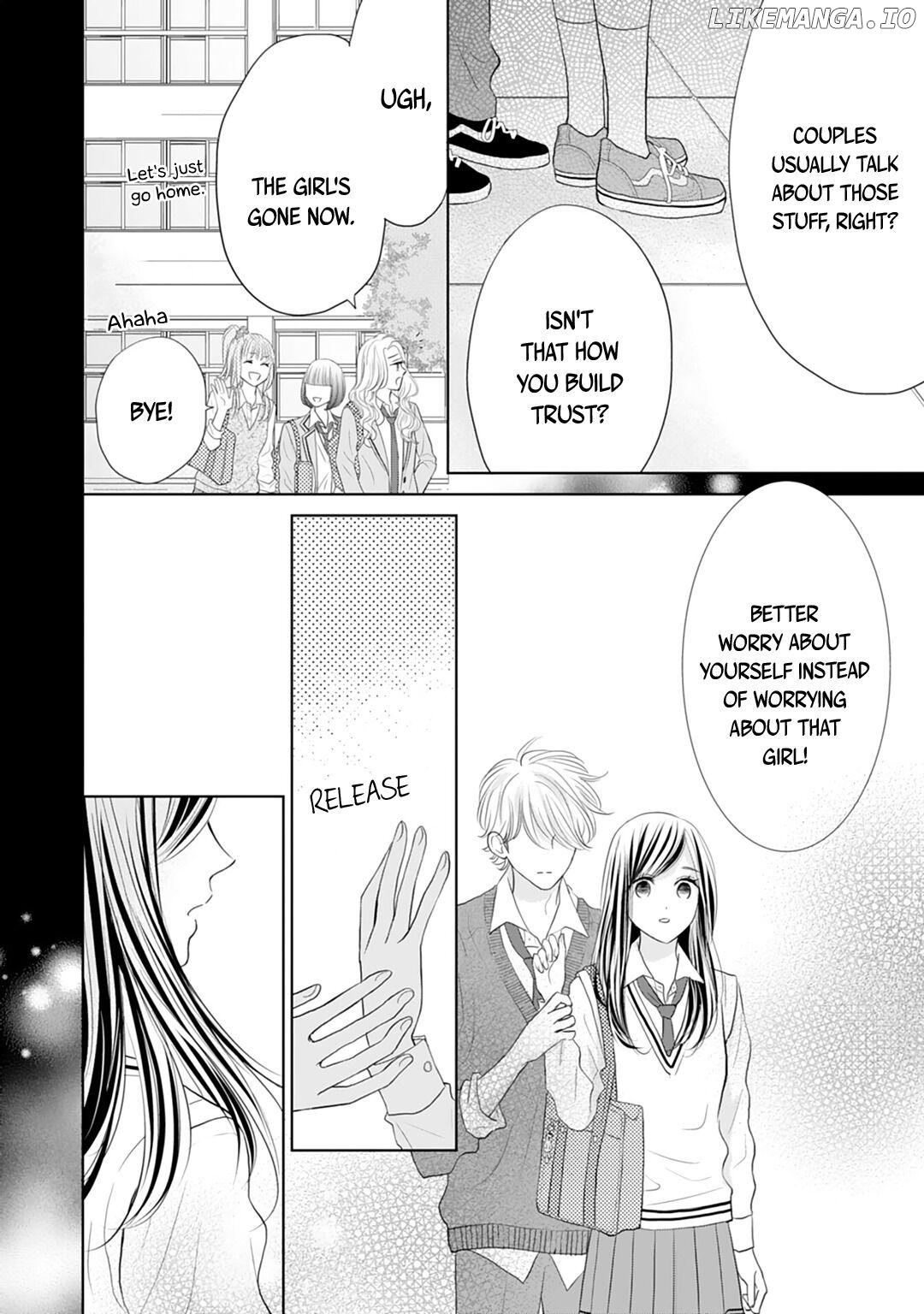 Senpai wa, Ijiwaru ni Tsuki Chapter 15 - page 21