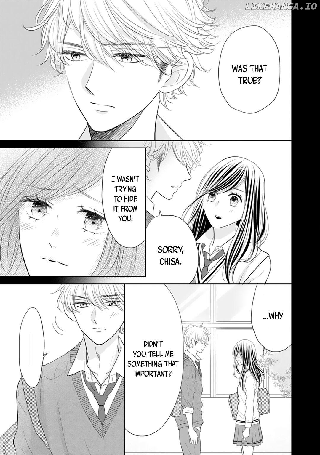 Senpai wa, Ijiwaru ni Tsuki Chapter 15 - page 22