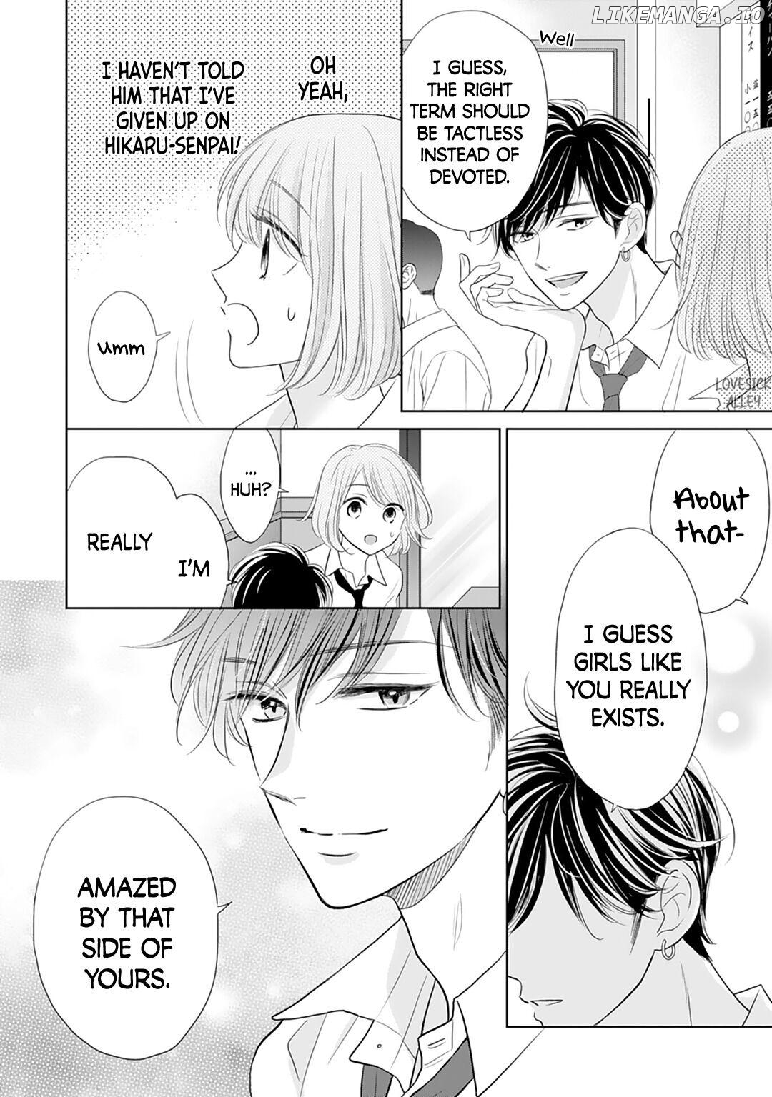 Senpai wa, Ijiwaru ni Tsuki Chapter 12 - page 16