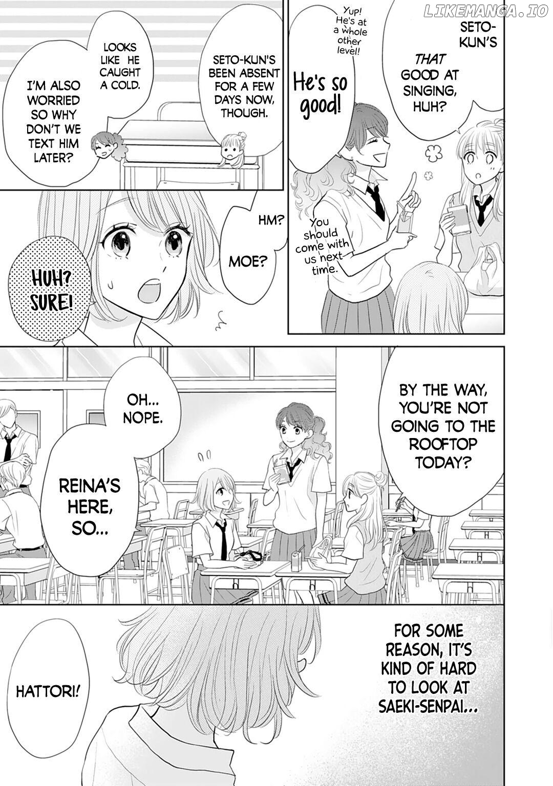 Senpai wa, Ijiwaru ni Tsuki Chapter 12 - page 19