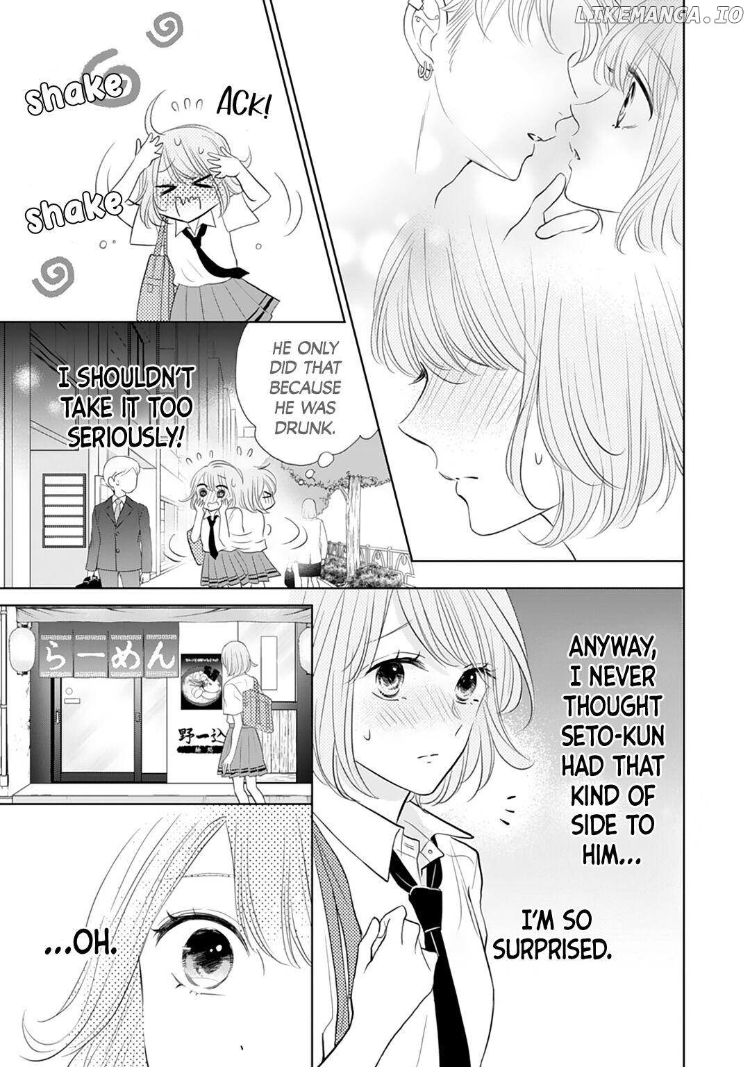 Senpai wa, Ijiwaru ni Tsuki Chapter 12 - page 9