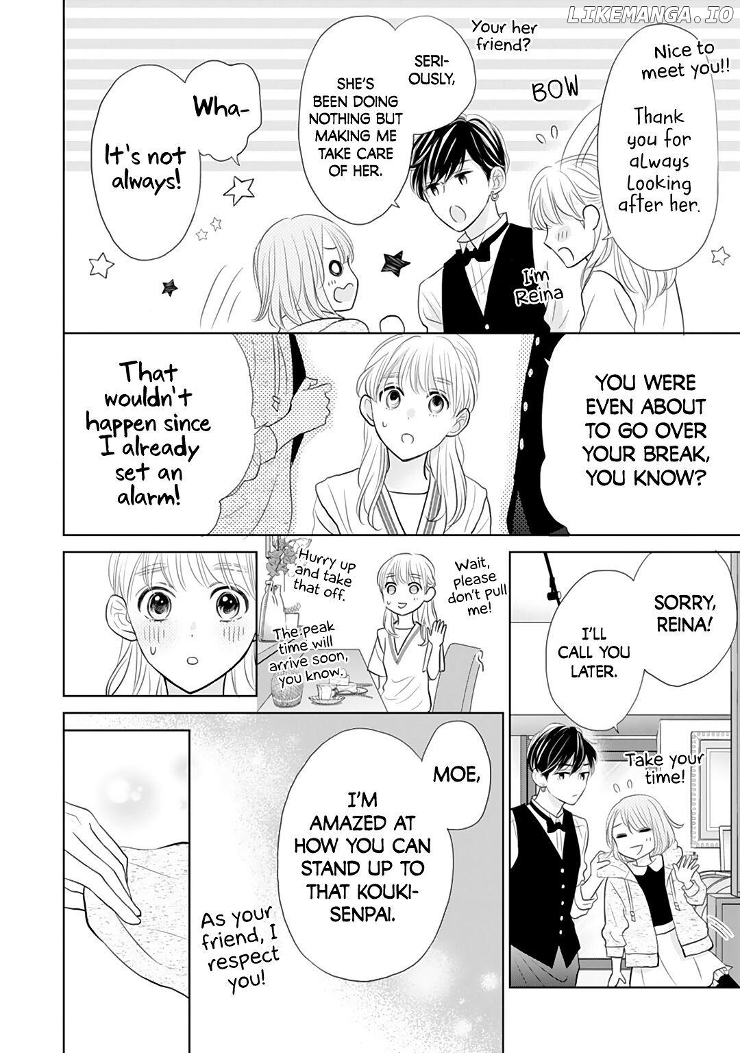 Senpai wa, Ijiwaru ni Tsuki Chapter 9 - page 12