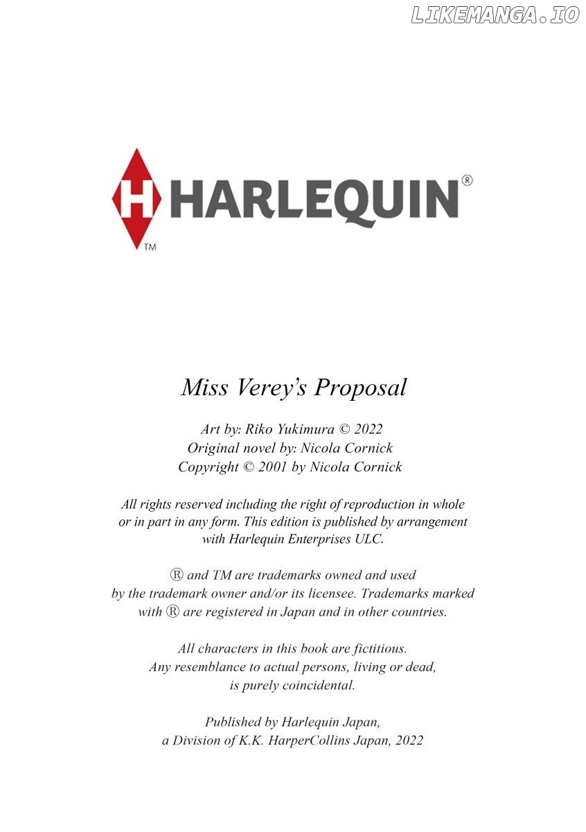 MISS VEREY'S PROPOSAL Chapter 9 - page 13