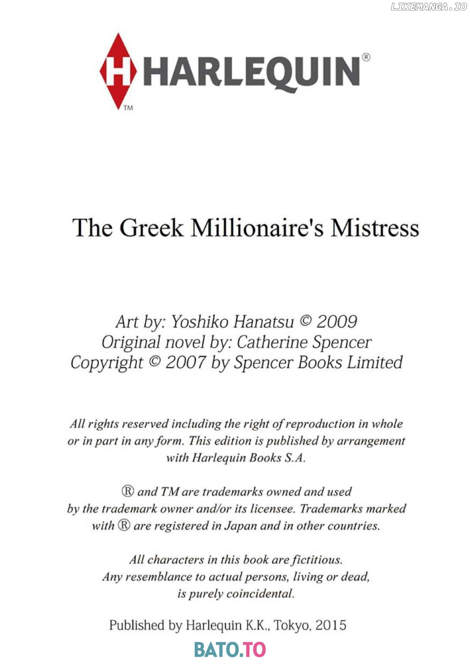 The Greek Millionaire's Mistress Chapter 12 - page 20