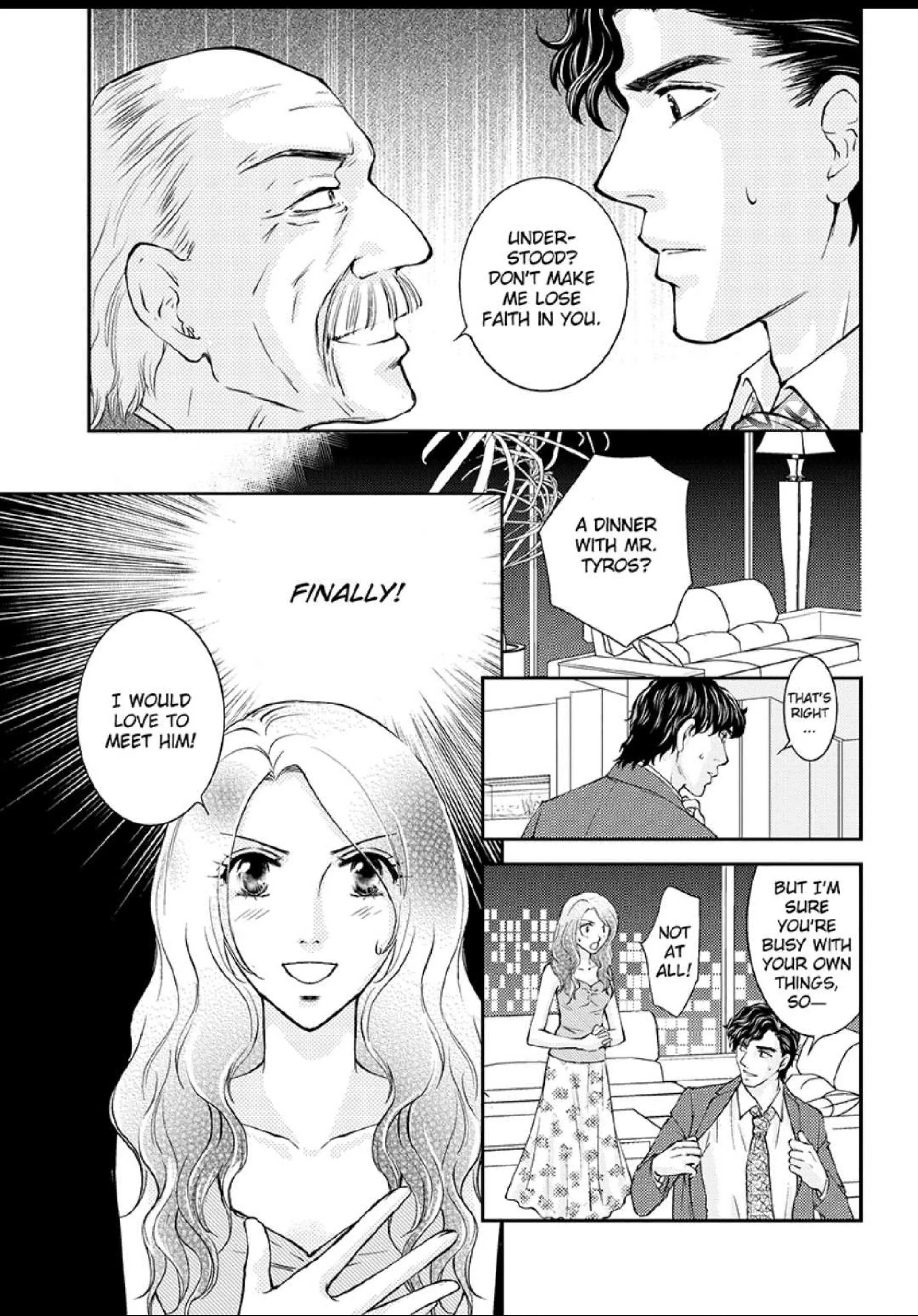 The Greek Millionaire's Mistress Chapter 5 - page 1