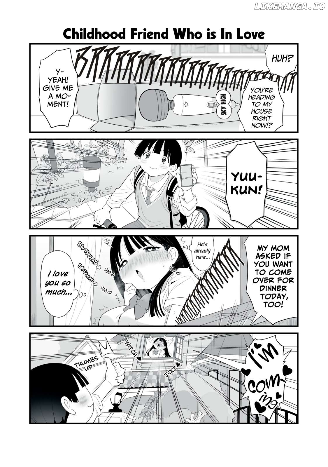 Dou Ganbattemo H ni Nacchau Osananajimi Chapter 1 - page 4