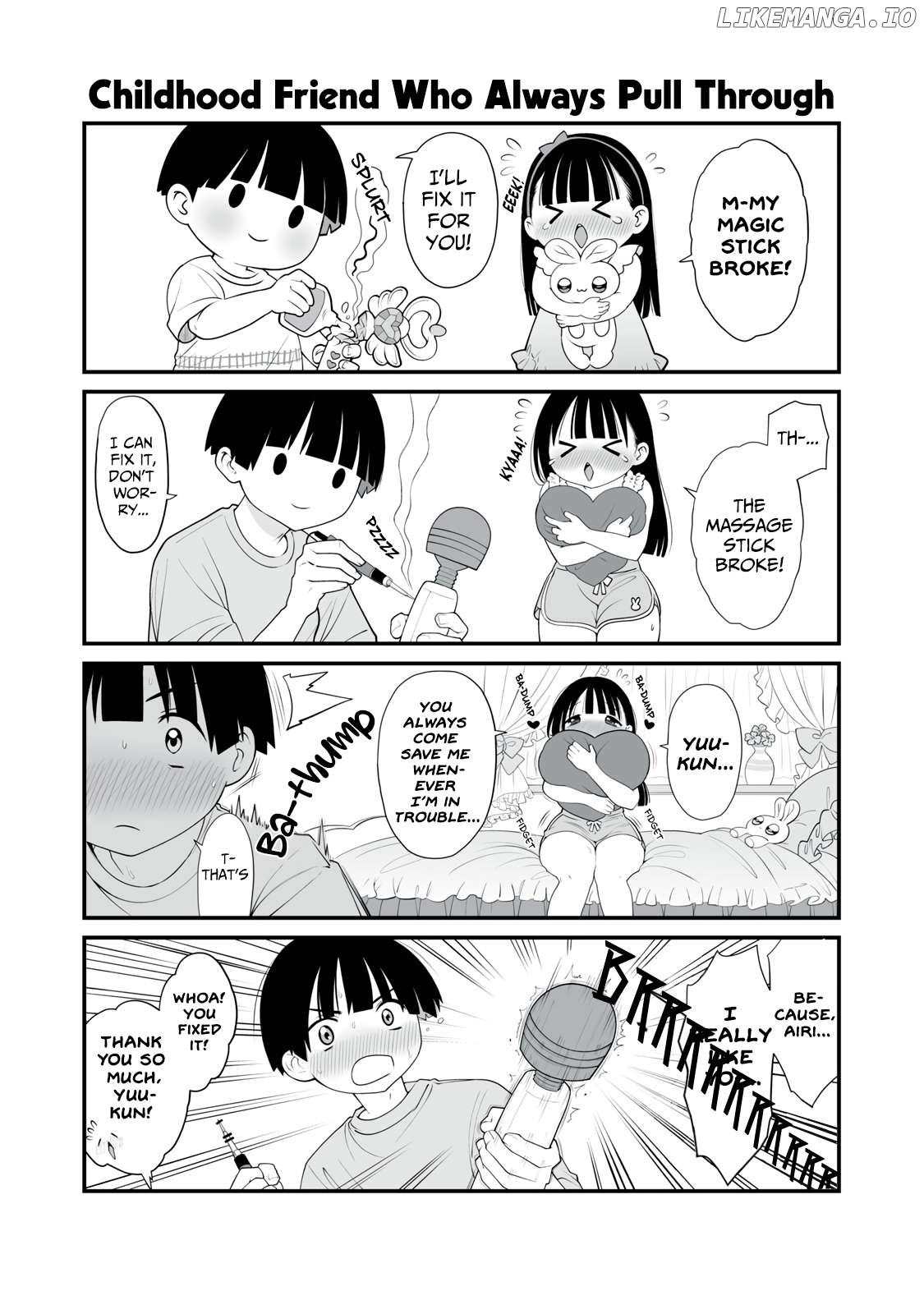 Dou Ganbattemo H ni Nacchau Osananajimi Chapter 1 - page 6