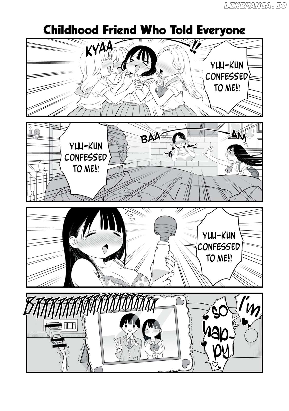 Dou Ganbattemo H ni Nacchau Osananajimi Chapter 1 - page 9
