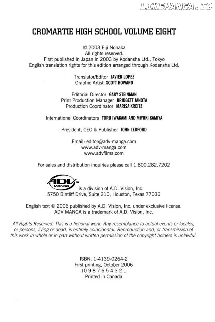Sakigake!! Cromartie Koukou Chapter 163-187 - page 170