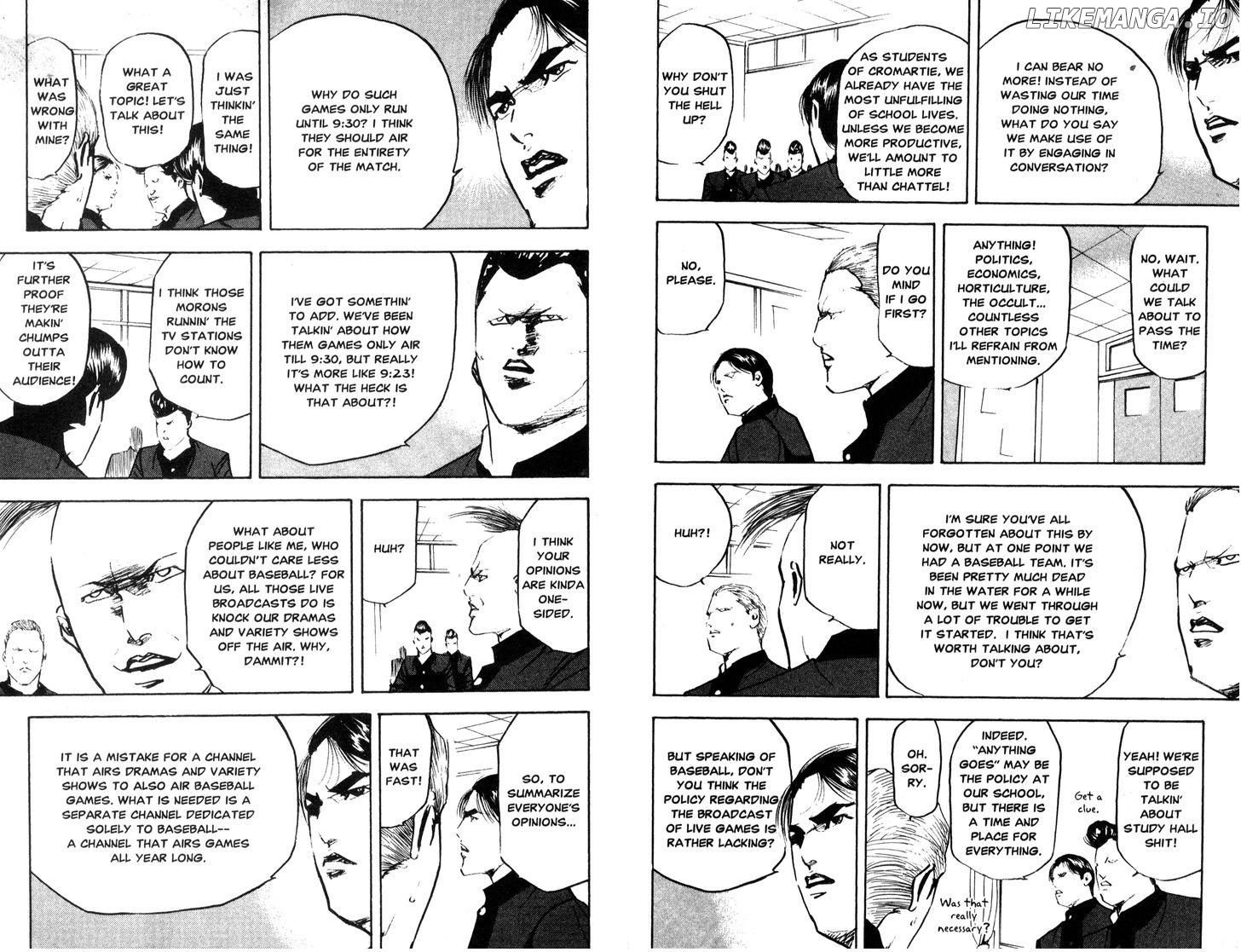 Sakigake!! Cromartie Koukou Chapter 207 - page 2