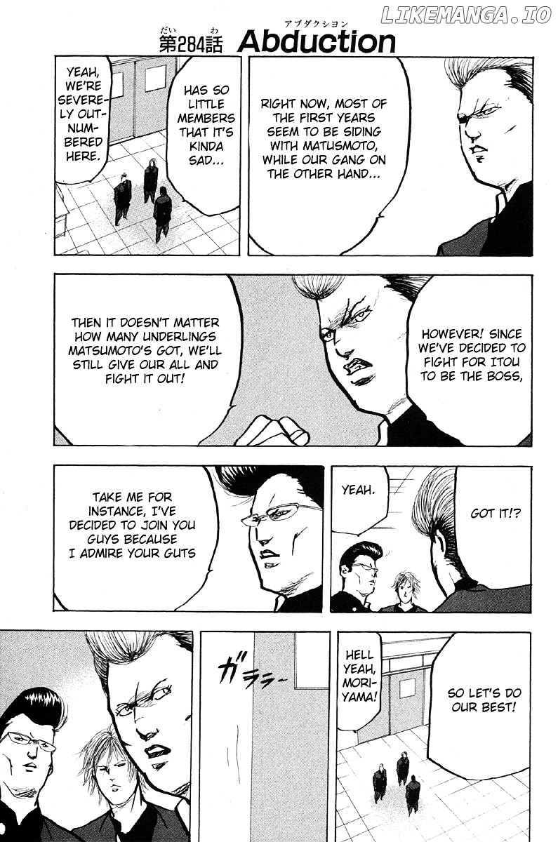 Sakigake!! Cromartie Koukou chapter 284 - page 2