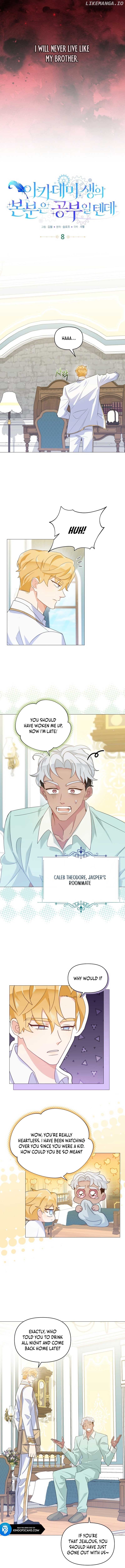 The Duty of an Academy Student Should Be to Study Chapter 8 - page 3