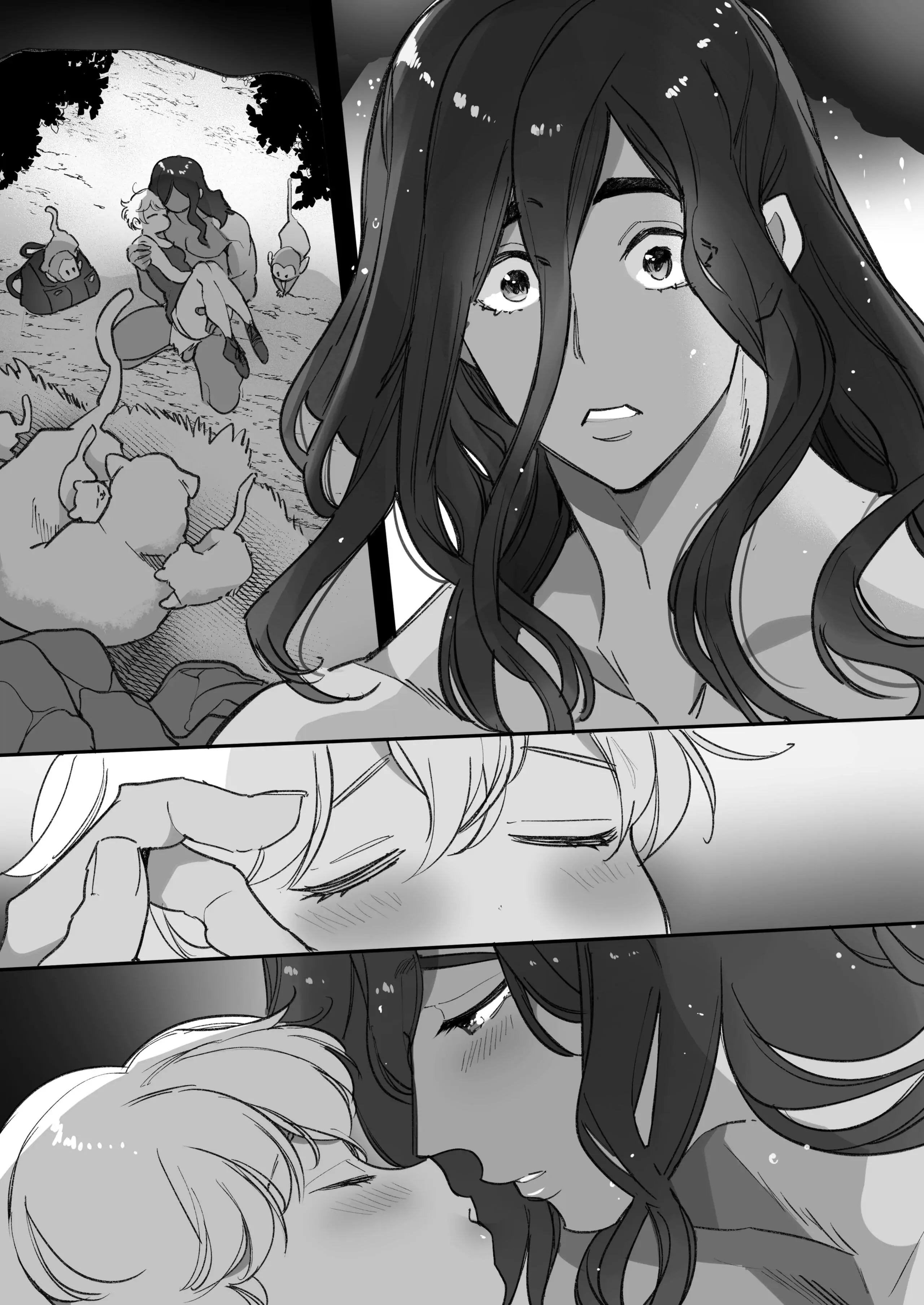 Secret Mating Rituals of the Jungle Dwelling Dog-like Indigenous Men Chapter 1 - page 45