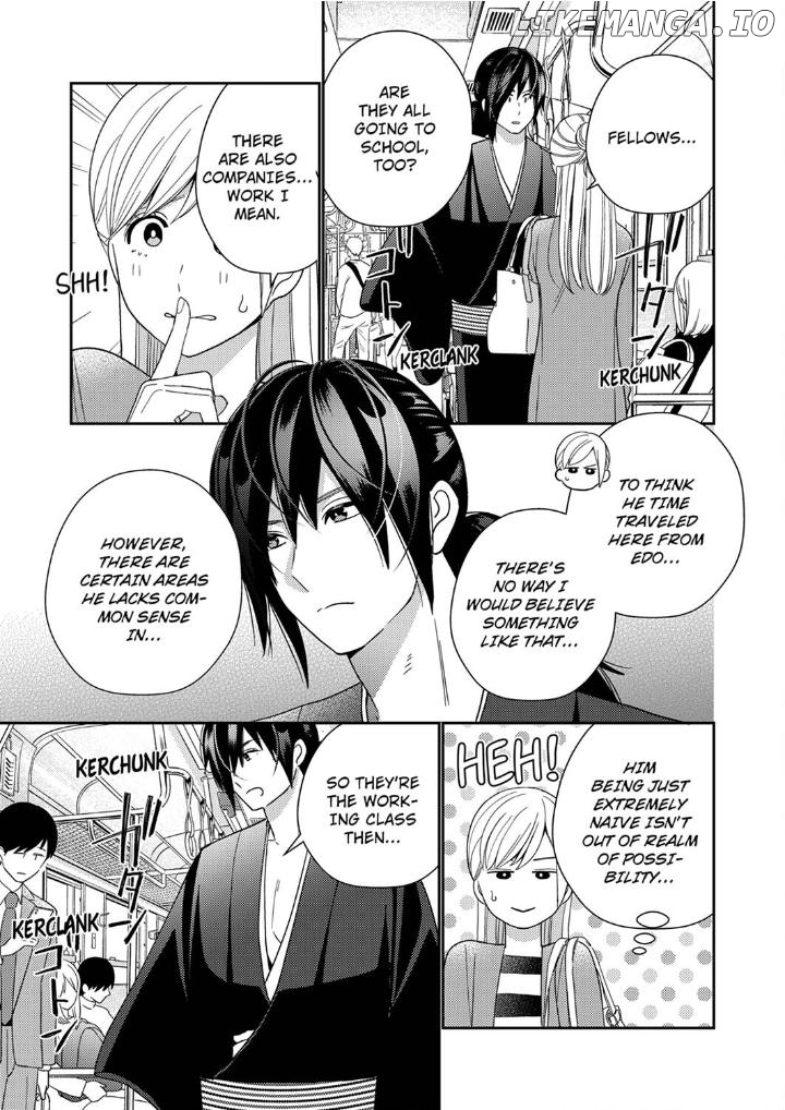 Samurai from Edo, Passionate Caresses Remain in Season Chapter 4 - page 13