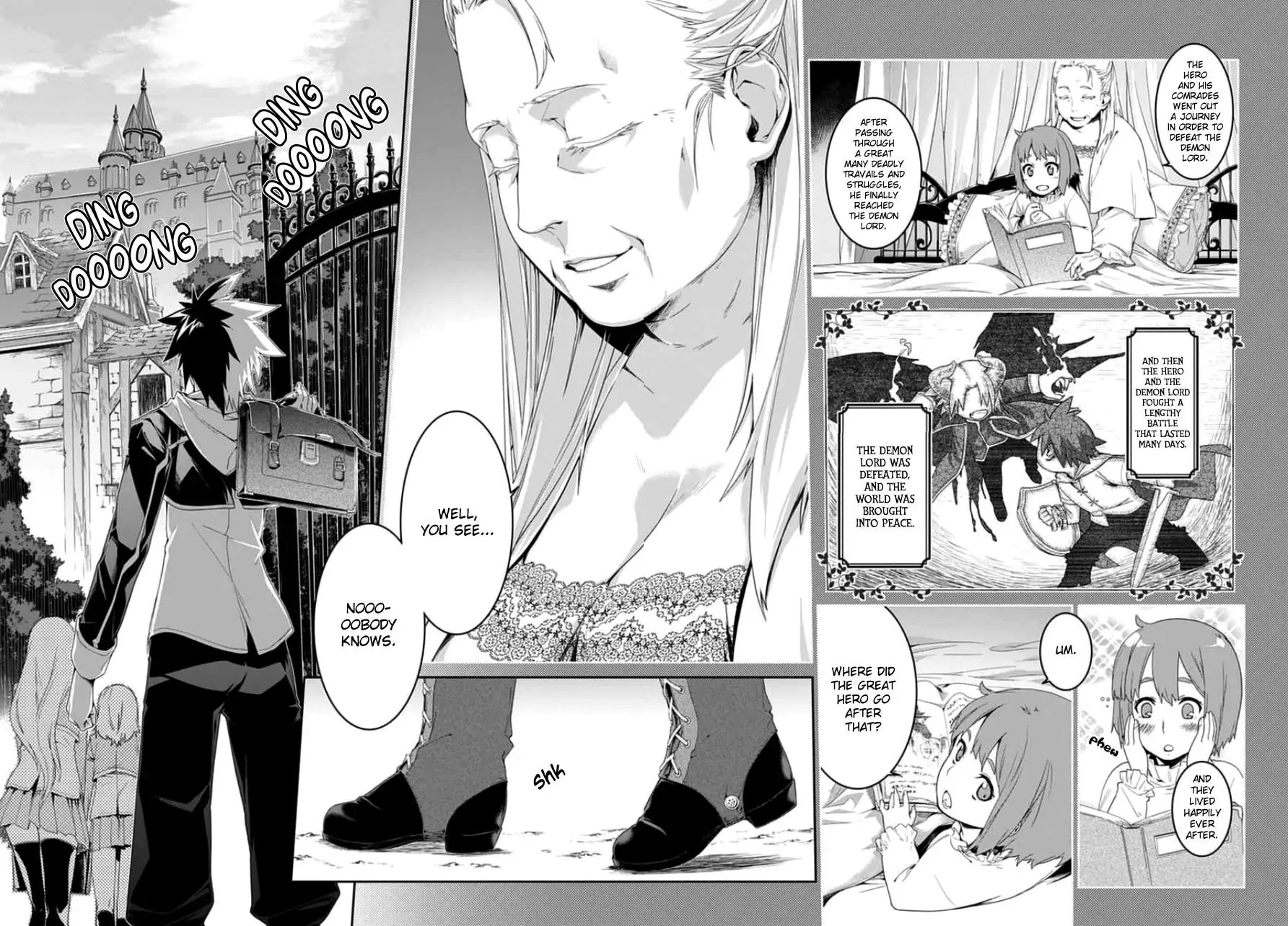 Eiyuu Kyoushitsu - Honoo no Jotei Chapter 1 - page 2