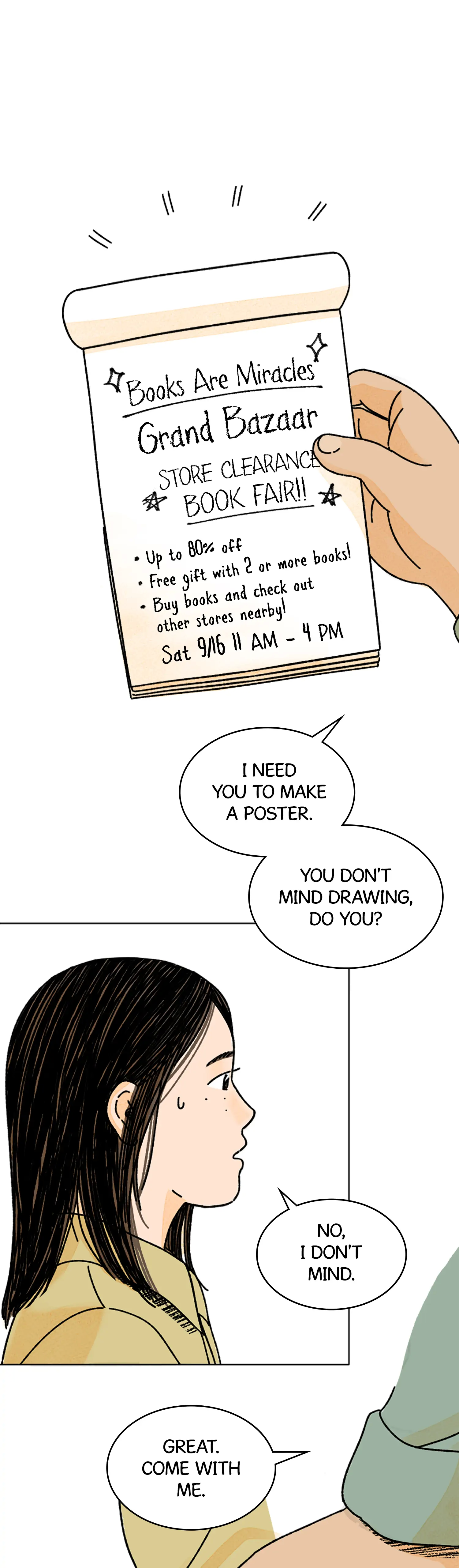 My Miraculous Bookstore Chapter 4 - page 1