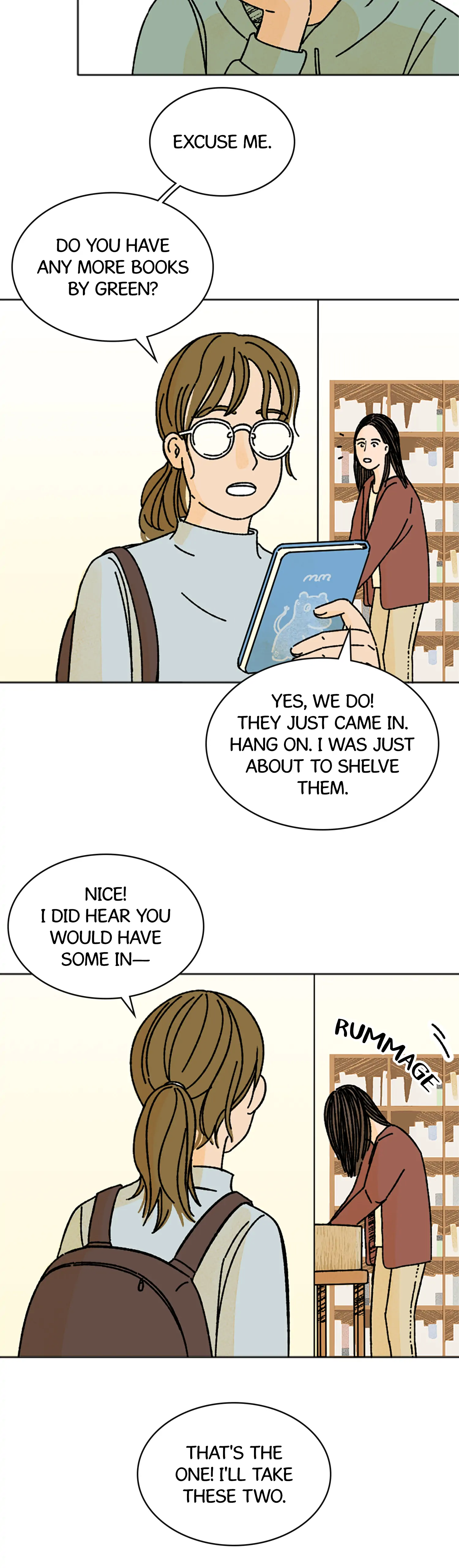 My Miraculous Bookstore Chapter 6 - page 10