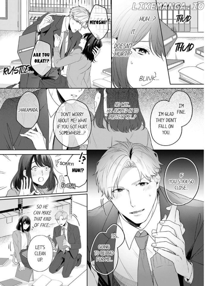 Oshi ni no buka no koshikudake kiss ~ desk no ue de torotoro ni nurete Chapter 1 - page 8