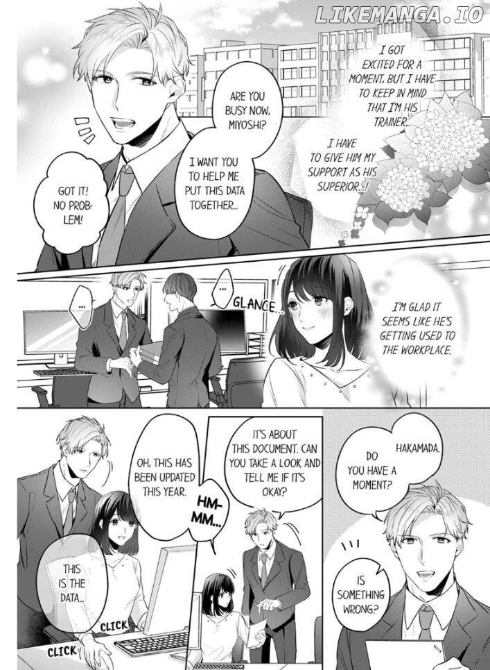 Oshi ni no buka no koshikudake kiss ~ desk no ue de torotoro ni nurete Chapter 1 - page 9