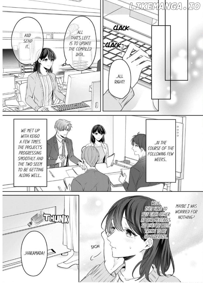 Oshi ni no buka no koshikudake kiss ~ desk no ue de torotoro ni nurete Chapter 11 - page 11