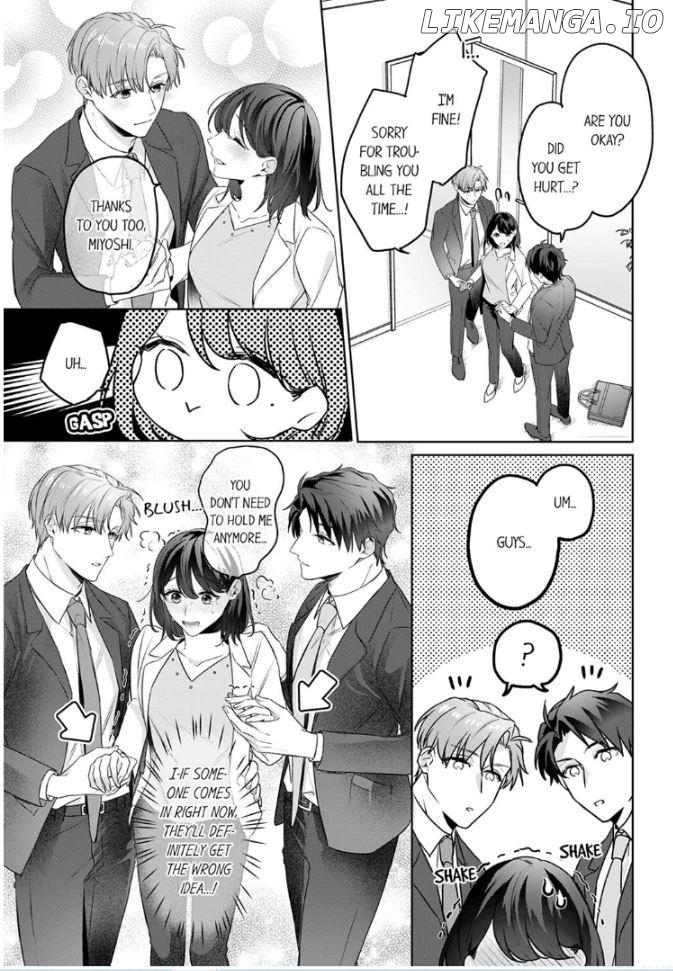 Oshi ni no buka no koshikudake kiss ~ desk no ue de torotoro ni nurete Chapter 11 - page 5