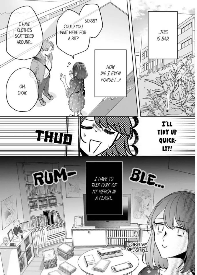 Oshi ni no buka no koshikudake kiss ~ desk no ue de torotoro ni nurete Chapter 3 - page 12