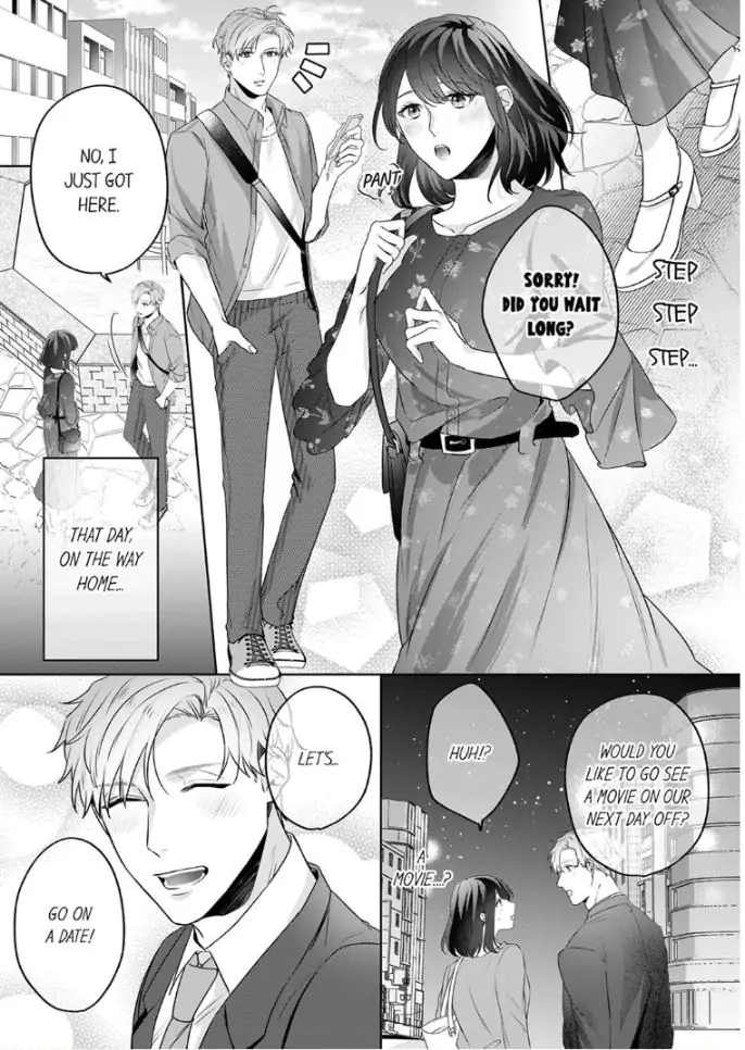 Oshi ni no buka no koshikudake kiss ~ desk no ue de torotoro ni nurete Chapter 3 - page 4