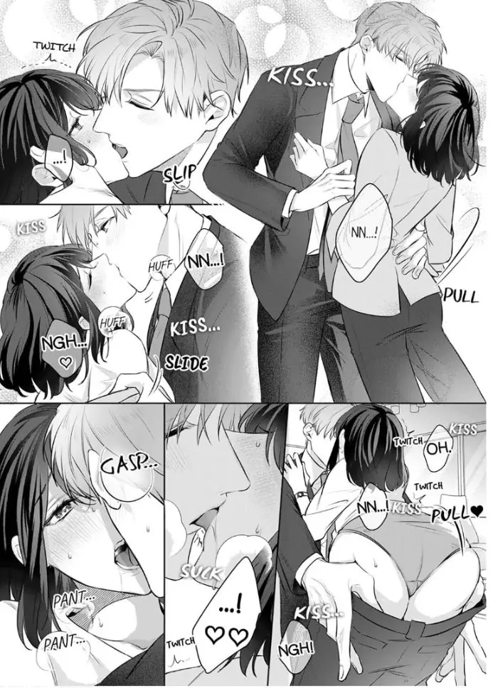 Oshi ni no buka no koshikudake kiss ~ desk no ue de torotoro ni nurete Chapter 5 - page 14