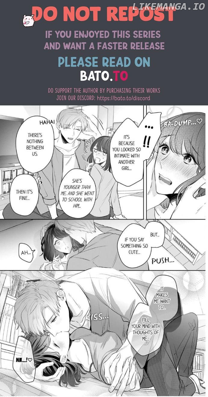 Oshi ni no buka no koshikudake kiss ~ desk no ue de torotoro ni nurete Chapter 6 - page 10