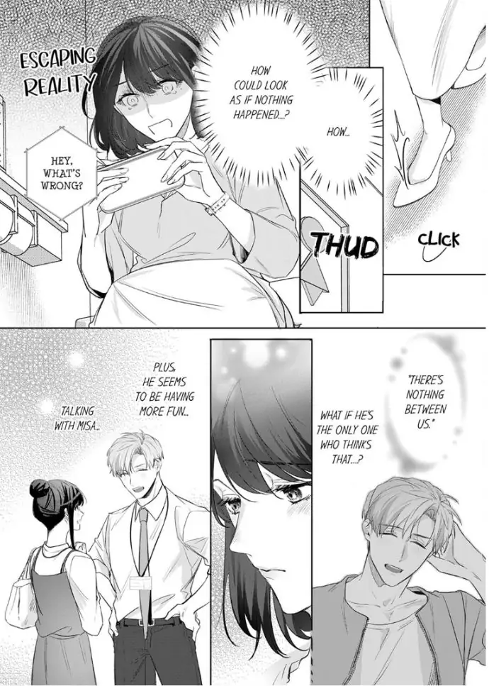 Oshi ni no buka no koshikudake kiss ~ desk no ue de torotoro ni nurete Chapter 7 - page 4