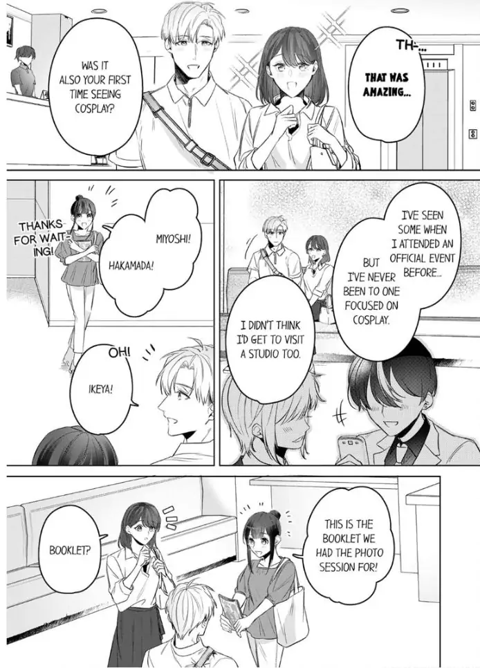 Oshi ni no buka no koshikudake kiss ~ desk no ue de torotoro ni nurete Chapter 8 - page 9