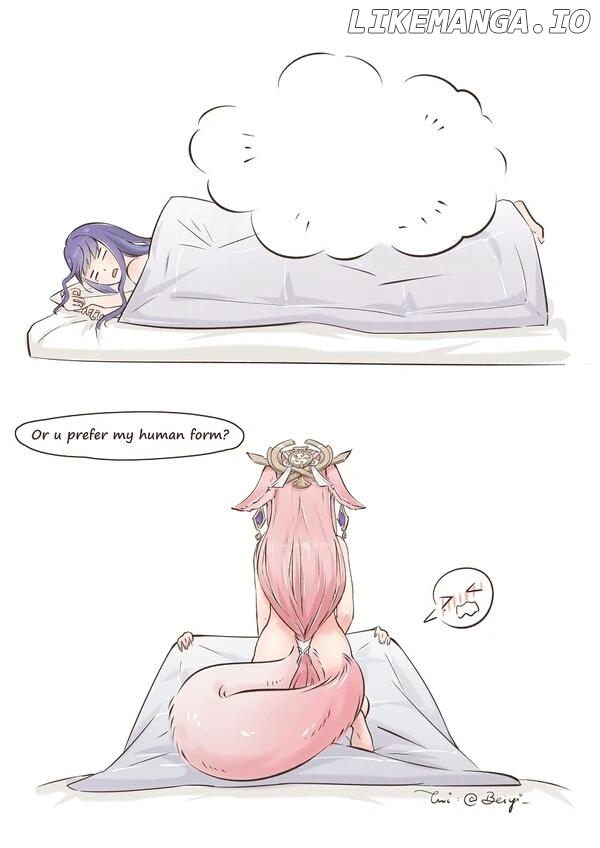 Daily Life of Ei, Yae and Sara In Inazuma Chapter 1 - page 3