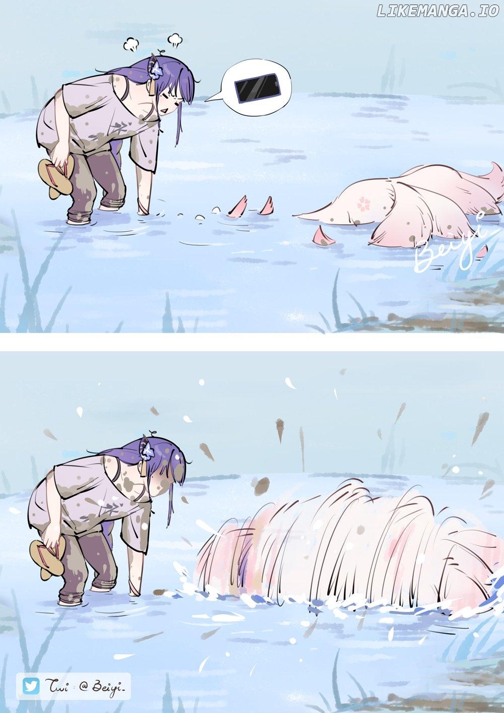 Daily Life of Ei, Yae and Sara In Inazuma Chapter 36 - page 1