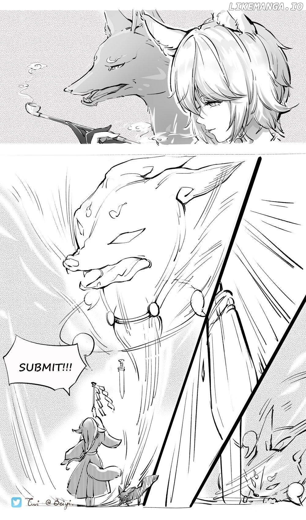 Daily Life of Ei, Yae and Sara In Inazuma Chapter 32 - page 3