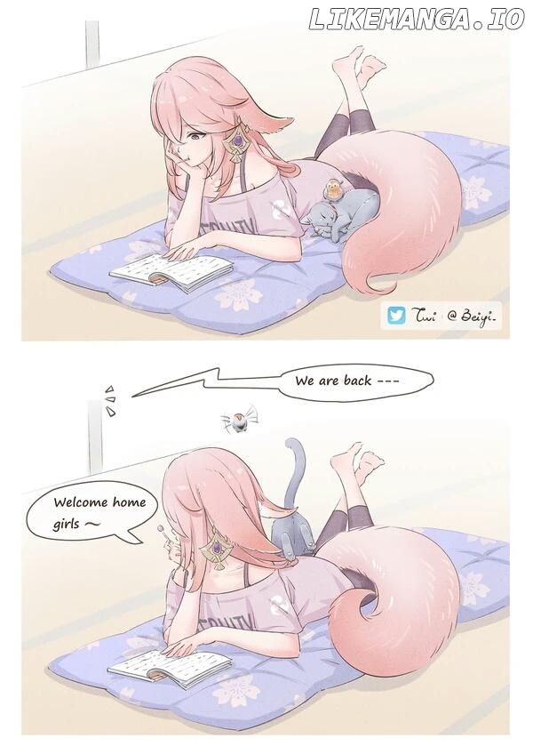 Daily Life of Ei, Yae and Sara In Inazuma Chapter 7 - page 1