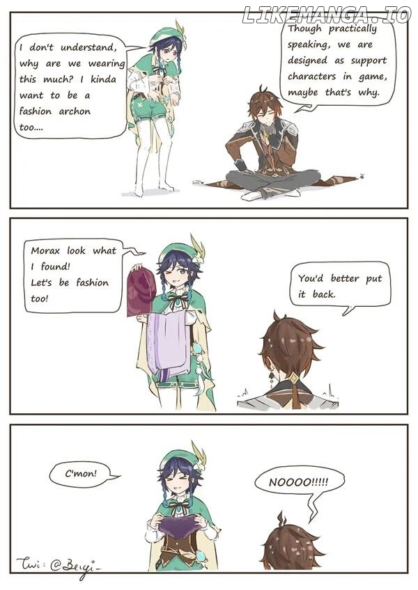 Daily Life of Ei, Yae and Sara In Inazuma Chapter 11 - page 3