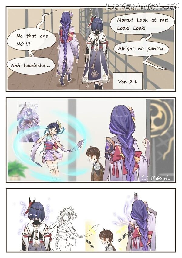 Daily Life of Ei, Yae and Sara In Inazuma Chapter 11 - page 4