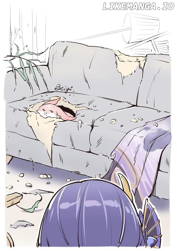 Daily Life of Ei, Yae and Sara In Inazuma Chapter 15 - page 3