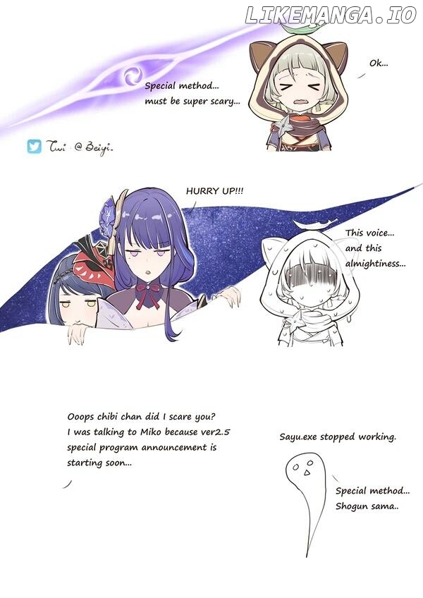 Daily Life of Ei, Yae and Sara In Inazuma Chapter 16 - page 4