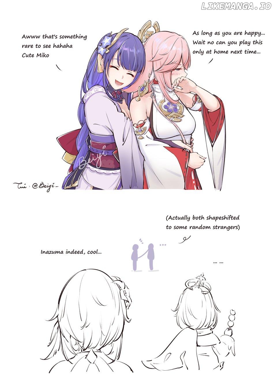 Daily Life of Ei, Yae and Sara In Inazuma Chapter 26 - page 1