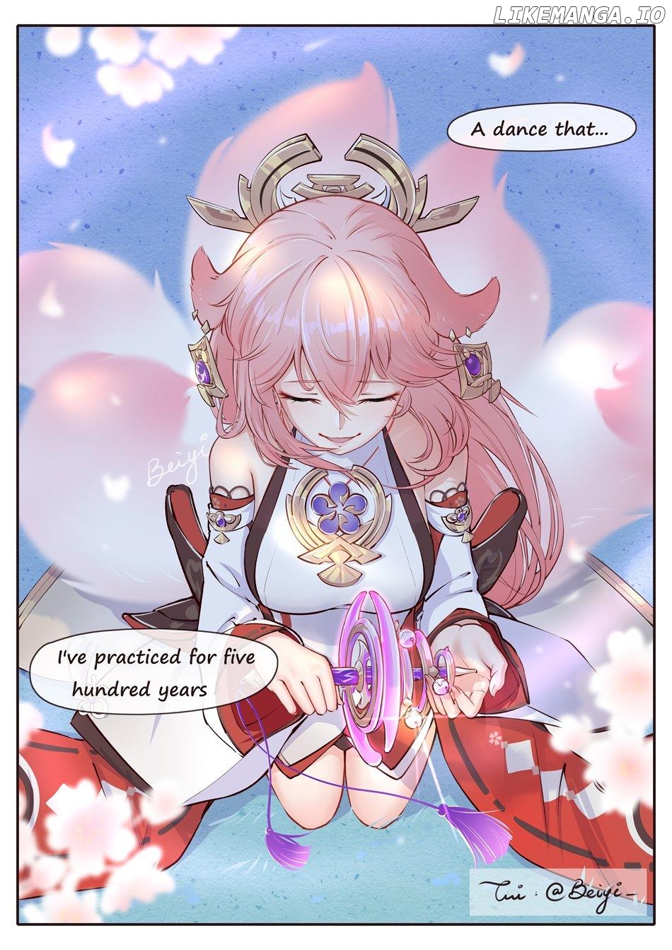 Daily Life of Ei, Yae and Sara In Inazuma Chapter 27 - page 3