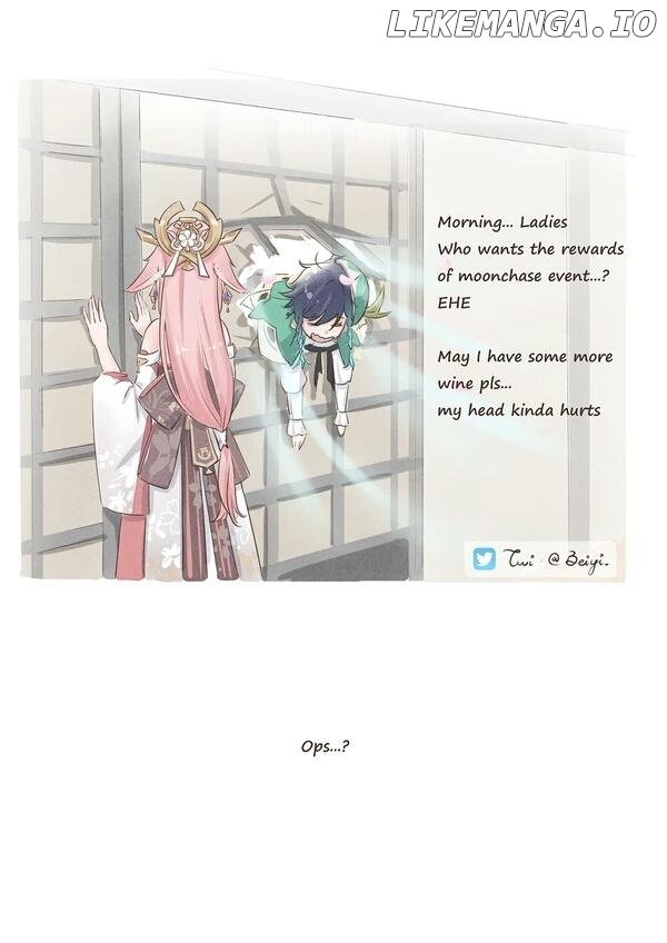 Daily Life of Ei, Yae and Sara In Inazuma Chapter 9 - page 3