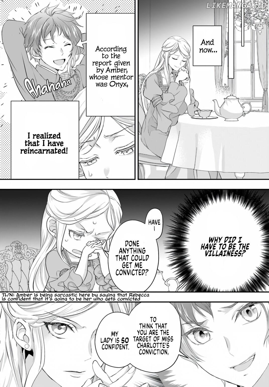 The Struggle of the Villainess. I Realized I’ve Reincarnated Into Another World So I’ll Break off the Engagement and Find My Soulmate Chapter 1 - page 21