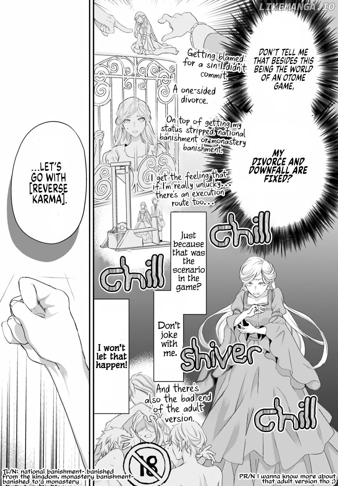 The Struggle of the Villainess. I Realized I’ve Reincarnated Into Another World So I’ll Break off the Engagement and Find My Soulmate Chapter 1 - page 28