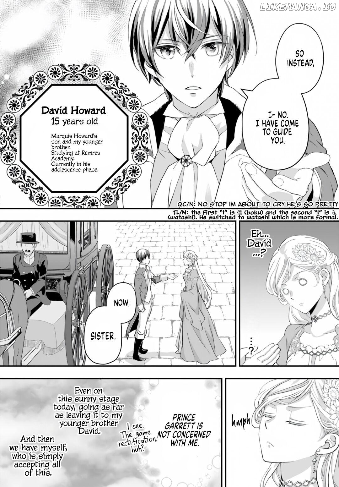 The Struggle of the Villainess. I Realized I’ve Reincarnated Into Another World So I’ll Break off the Engagement and Find My Soulmate Chapter 1 - page 37