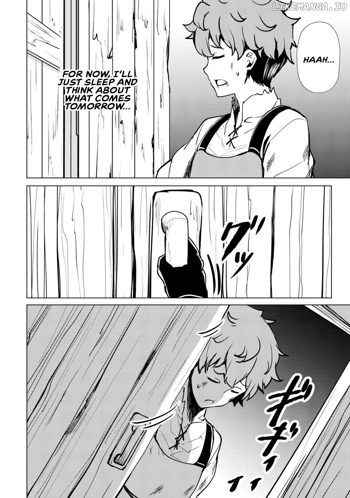 Dore dake Doryoku Shite mo Mannen Level 0 no Ore wa Tsuihou Sareta: Shin no Teki to Yobareta Shounen wa, Shachiku Megami to Deatte Saikyou no Chikara wo Te ni Ireru Chapter 1 - page 32