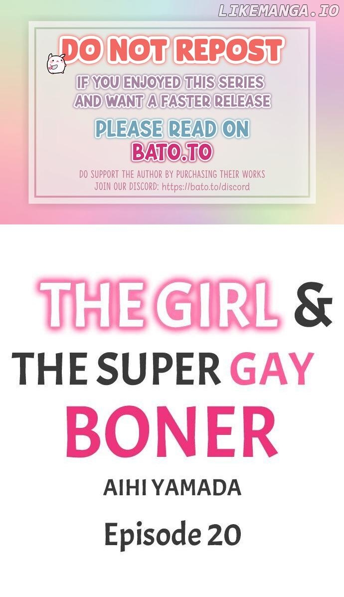 The Girl & the Super Gay Boner Chapter 20 - page 1