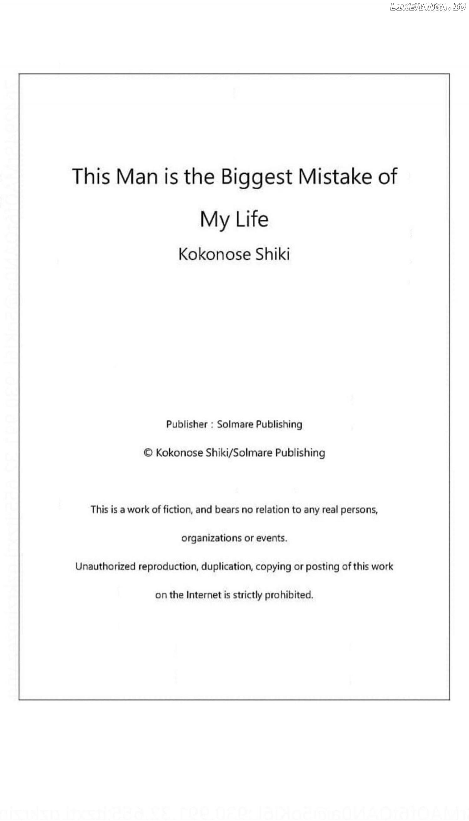 This Man is the Biggest Mistake of My Life Chapter 1 - page 25