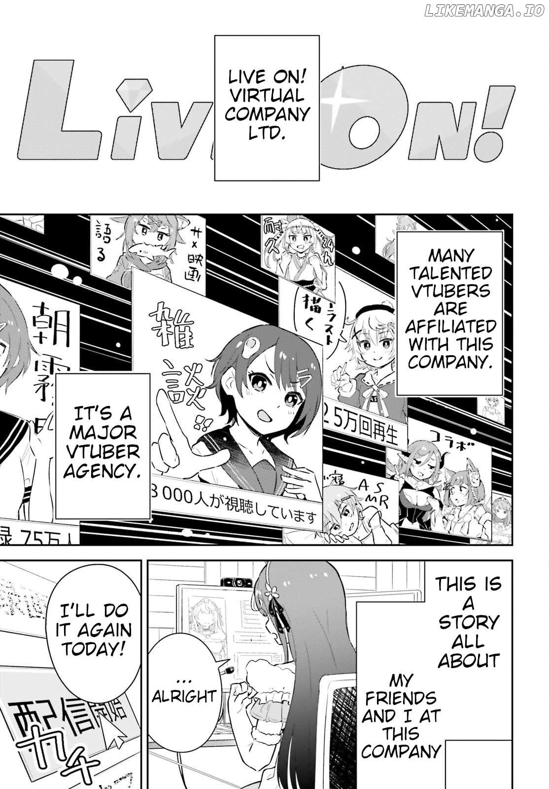 VTuber nanda ga Haishin Kiri Wasuretara Densetsu ni Natteta Chapter 1 - page 4
